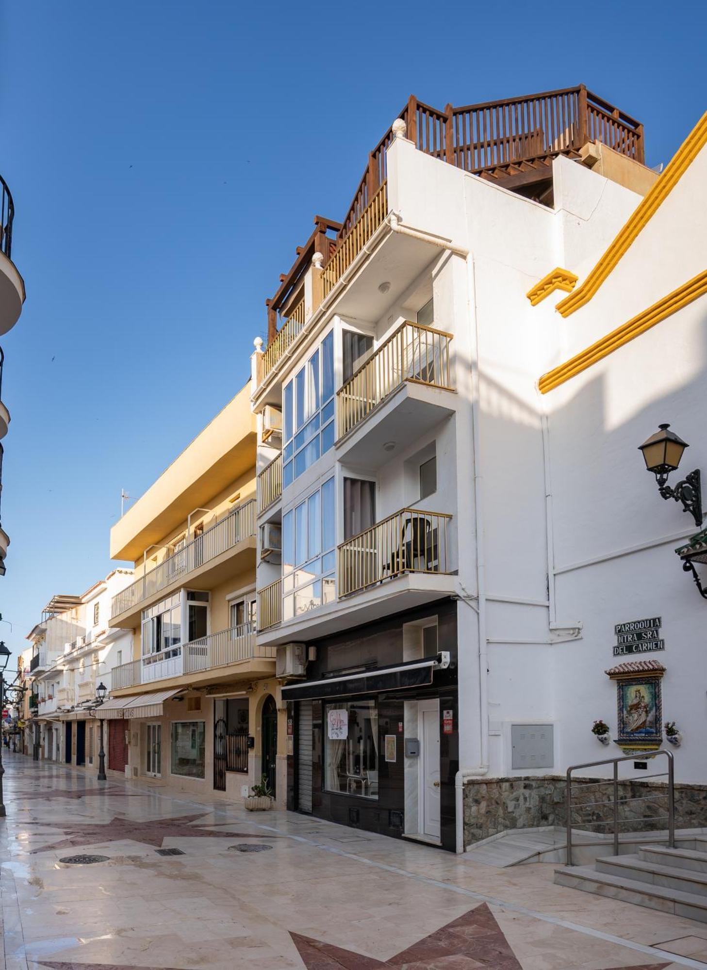 Playa Carihuela Estudio Rey El Carmen Torremolinos Bagian luar foto