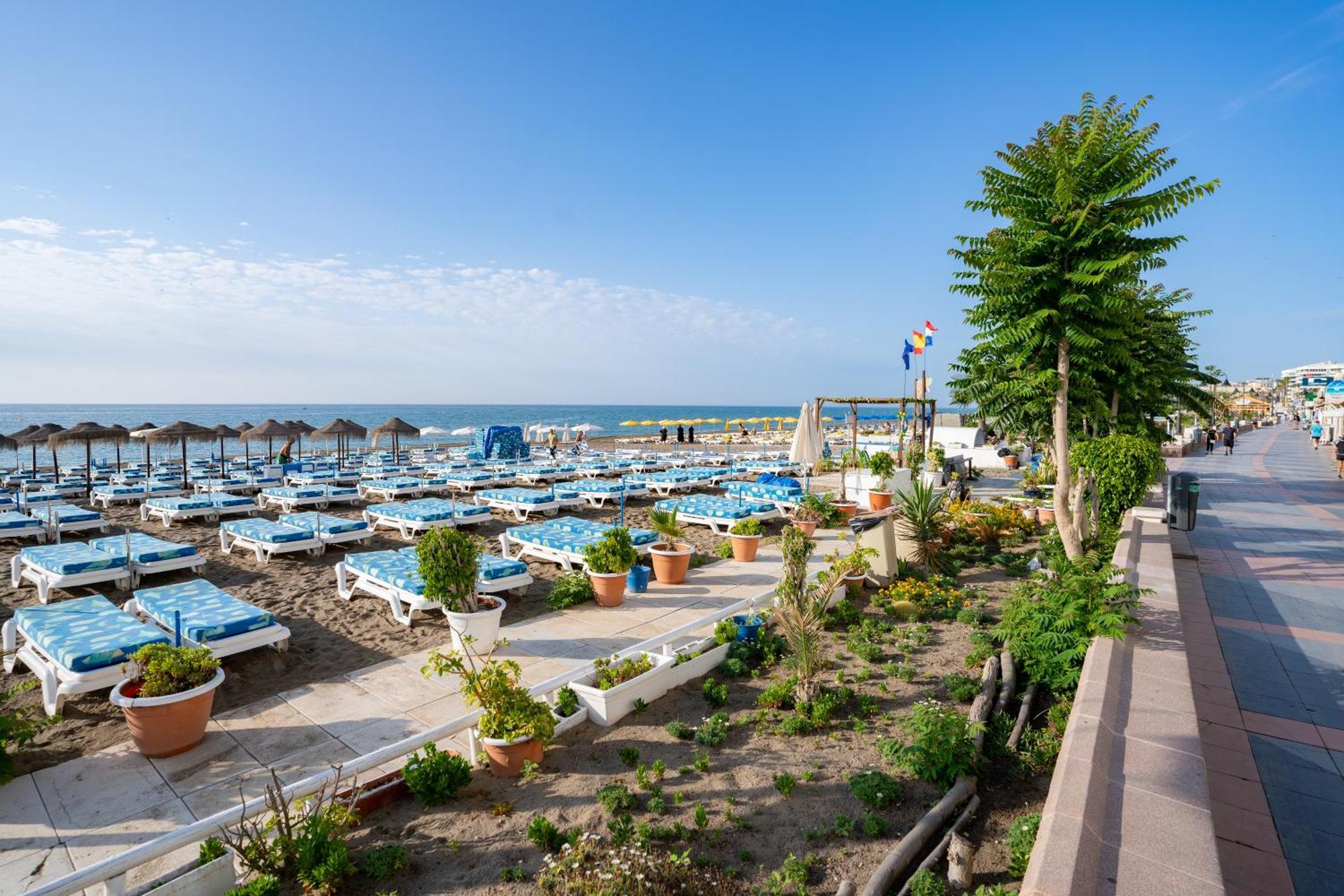 Playa Carihuela Estudio Rey El Carmen Torremolinos Bagian luar foto